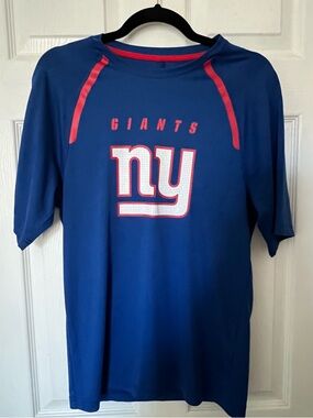 Majestic Royal Blue Tee with Red Accents